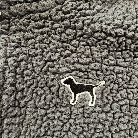 PINK Sherpa Pullover 1/4 Zip - Picture 2 of 6